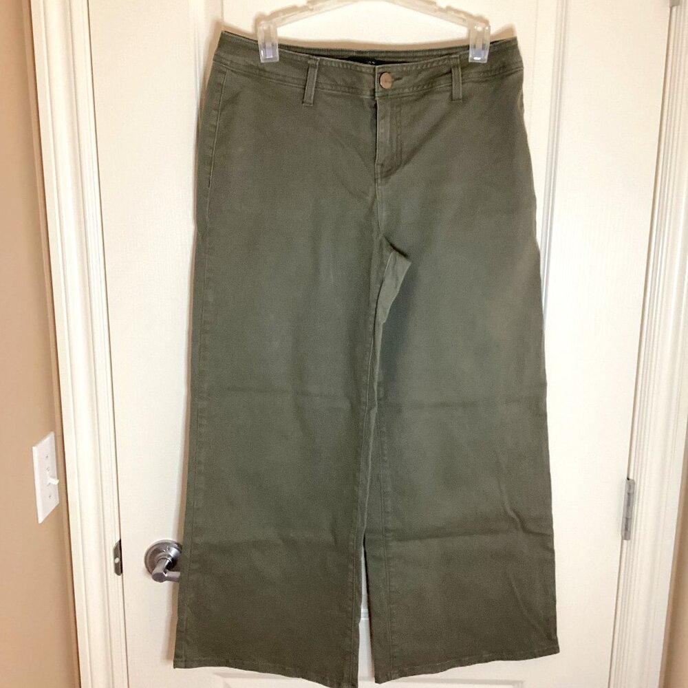 1822 Denim Women's Straight Wide Leg Pants Size 8 Pockets